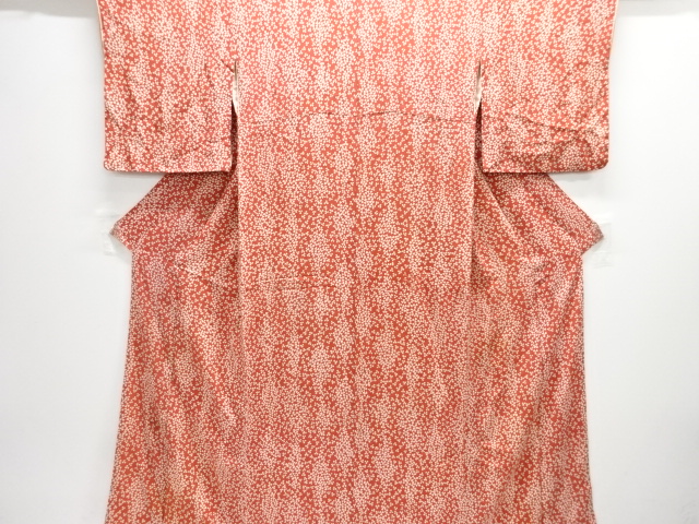JAPANESE KIMONO / ANTIQUE KIMONO / SILK / KINSHA / ABSTRACT