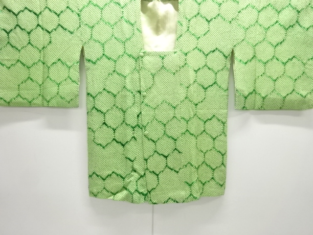 JAPANESE MICHIYUKI COAT / ALL SHIBORI / KIKKO PATTERN