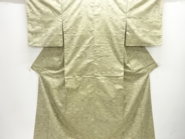 JAPANESE KIMONO / NISHIJIN OMESHI / WOVEN ABSTRACT PATTERN 