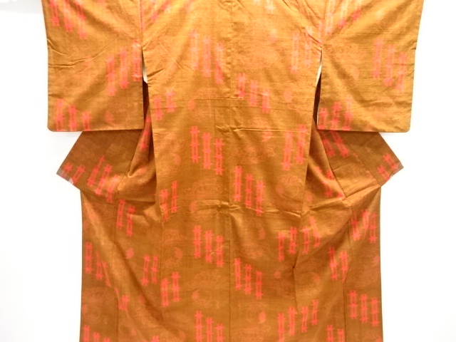 JAPANESE KIMONO / MAWATA TSUMUGI / WOVEN BUTTERFLY 