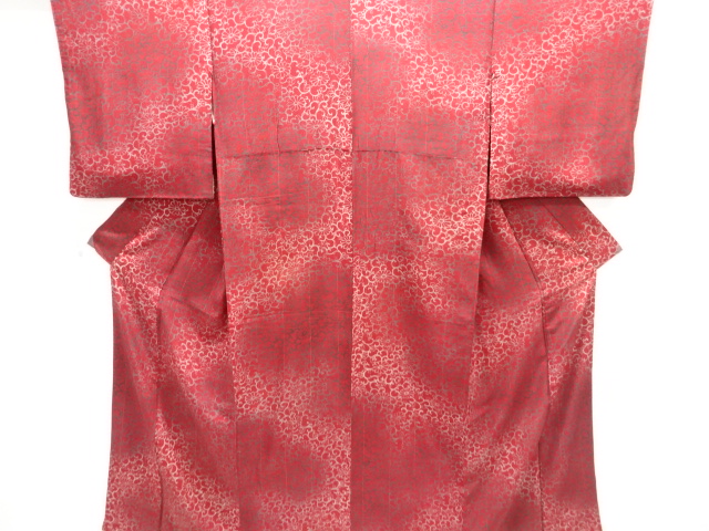 JAPANESE KIMONO / SILK / TAISHO ROMAN STYLE / MON KINSHA / KIKU & ARABESQUE