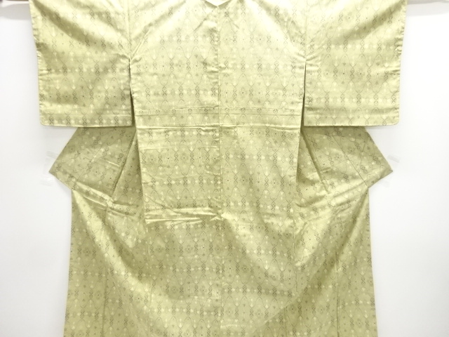JAPANESE KIMONO / NISHIJIN OMESHI / WOVEN FLOWER 
