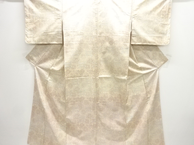 JAPANESE KIMONO / OSHIMA TSUMUGI / FLOWER CREST