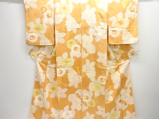 JAPANESE KIMONO / KOMON / FLOWER