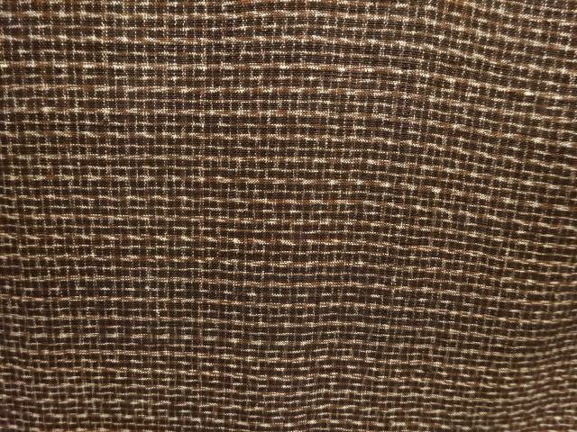 JAPANESE KIMONO / ANTIQUE MENS HAORI / SILK / DORO OSHIMA TSUMUGI