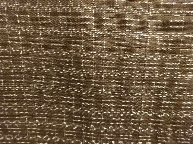 JAPANESE KIMONO / ANTIQUE MENS KIMONO ENSEMBLE / SILK / DORO OSHIMA TSUMUGI