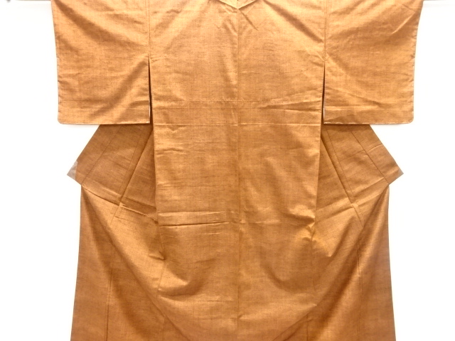 JAPANESE KIMONO / TSUMUGI / WOVEN STRIPE