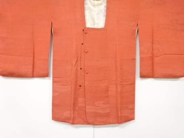 JAPANESE KIMONO / VINTAGE MICHIYUKI COAT / WOVEN EGASUMI 