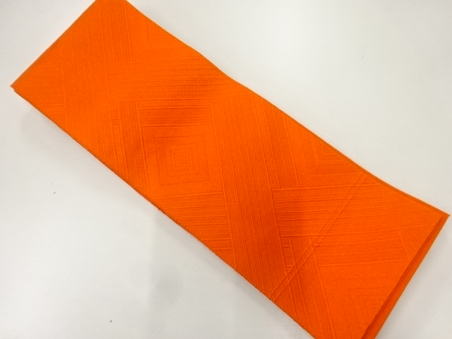 JAPANESE HANHABA OBI / WOVEN RHOMBUS