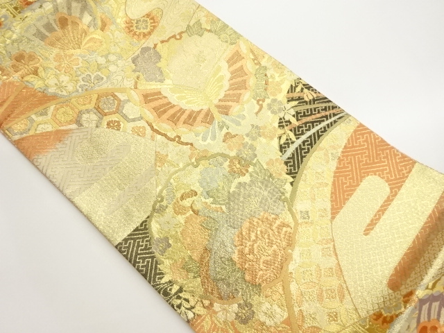 JAPANESE FUKURO OBI / SAGANISHIKI / WOVEN SAYAGATA