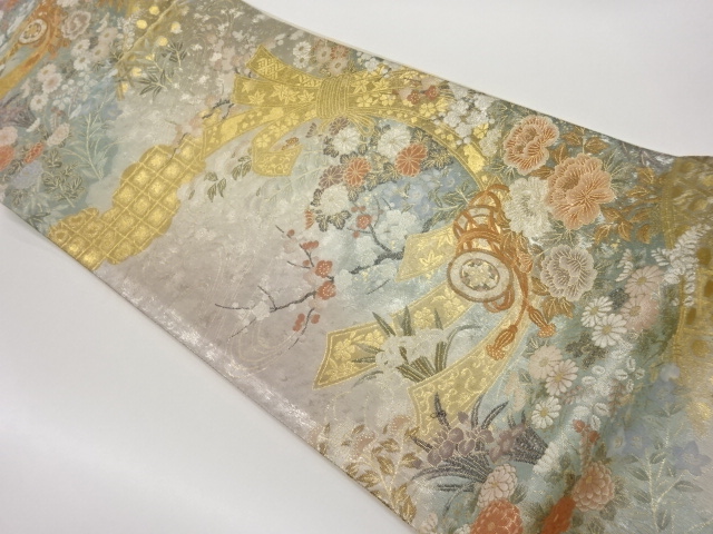 JAPANESE FUKURO OBI / WOVEN NOSHI PATTERN