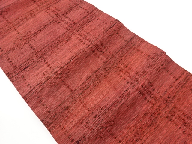 JAPANESE NAGOYA OBI / WOVEN ABSTRACT GRID