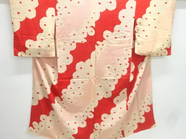 sんJAPANESE JUBAN / SILK / KINSHA / KIKU