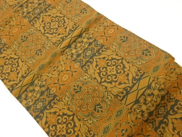 JAPANESE KIMONO / STRIPES / FLOWER / GRASS / WATER CHESTNUT PATTERNS W
