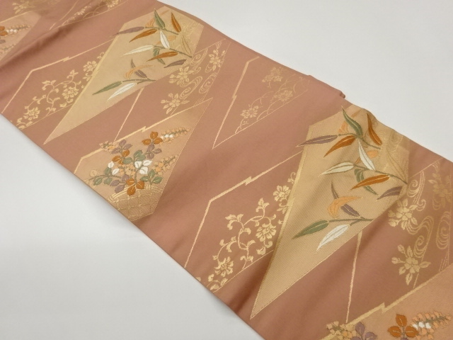 JAPANESE NAGOYA OBI / WOVEN MATSUKAWABISHI