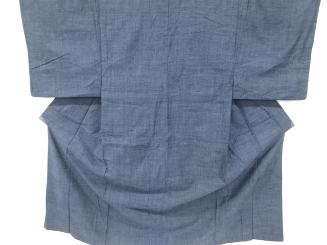 JAPANESE KIMONO / VINTAGE MENS KIMONO ENSEMBLE / SILK / HAND WOVEN / FUSHI TSUMUGI