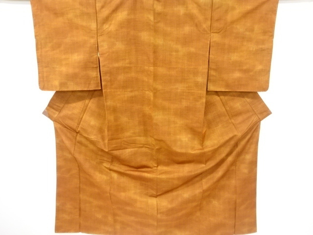 JAPANESE KIMONO / TSUMUGI / BOKASHI / WOVEN RAIN STRIPE