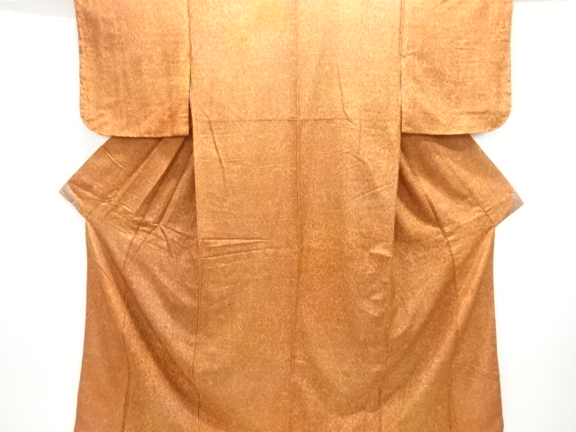 JAPANESE KIMONO / ANTIQUE KIMONO / SILK / TAISHO ROMAN STYLE / CRACKED ICE