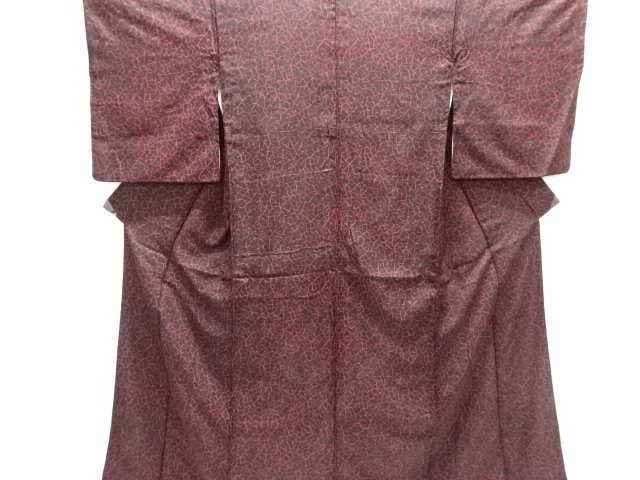 JAPANESE KIMONO / TAISHO ROMAN STYLE / CRACKED ICE PATTERN