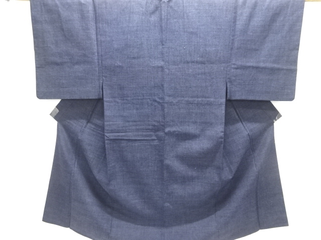 JAPANESE KIMONO / MENS KIMONO / SILK / HAND WOVEN TSUMUGI