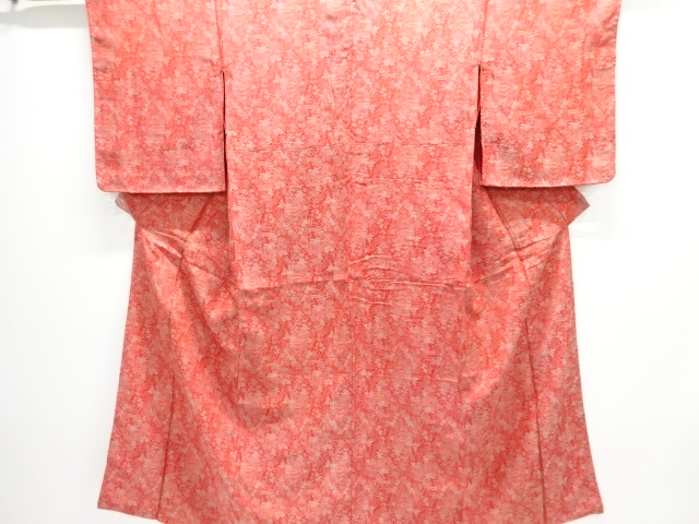 JAPANESE KIMONO / ANTIQUE KIMONO / TAISHO ROMAN STYLE / SILK / WOVEN TOWERS IN TEMPLE