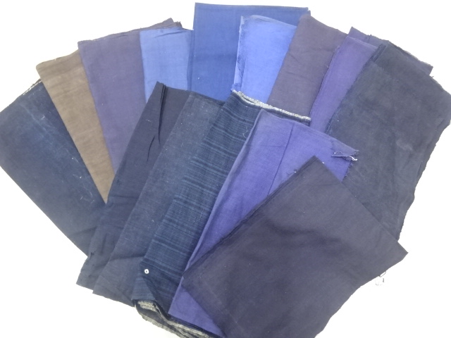 アンティーク　木綿はぎれ色々セット