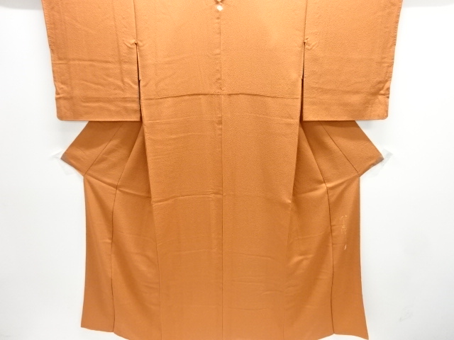 JAPANESE KIMONO / IROMUJI / SILK / PLANT DYE / WEAVING PATTERN / SINGLE CREST / ARTIST WORK