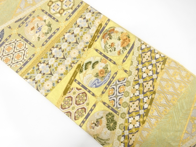 王朝天絵織り出し　袋帯