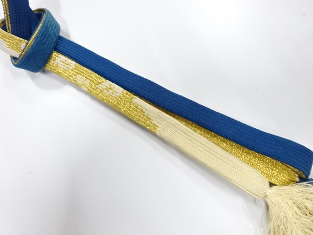 正絹　手組帯締め