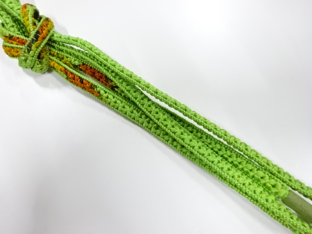 正絹　手組帯締め