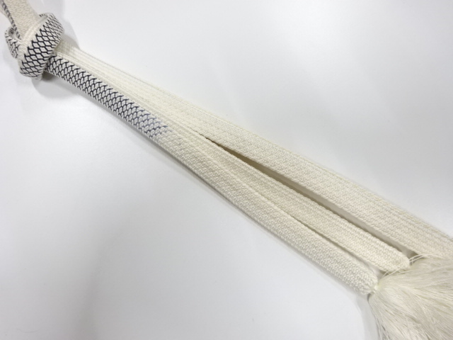 正絹　手組帯締め