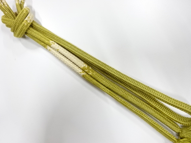 正絹　手組帯締め