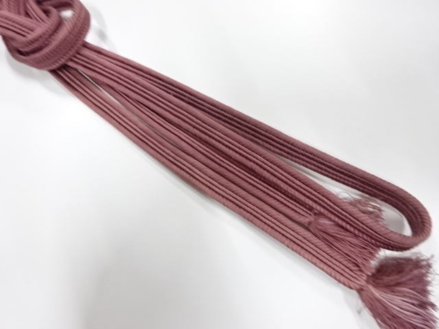 正絹　手組帯締め