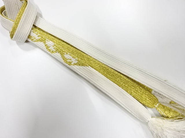 正絹　手組帯締め