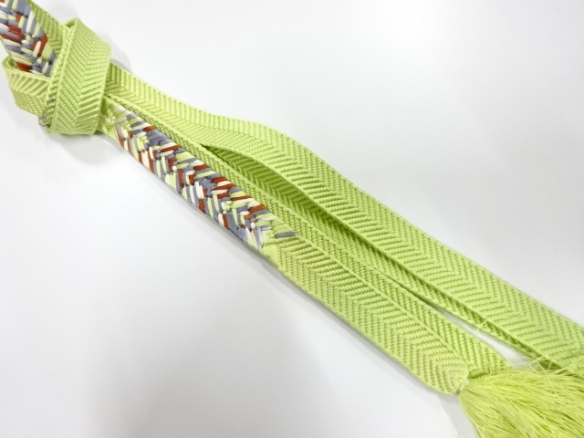 正絹　手組帯締め