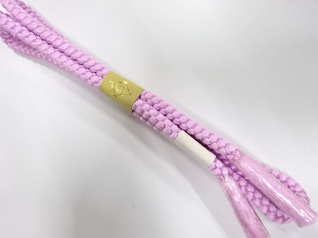未使用品　正絹　手組帯締め