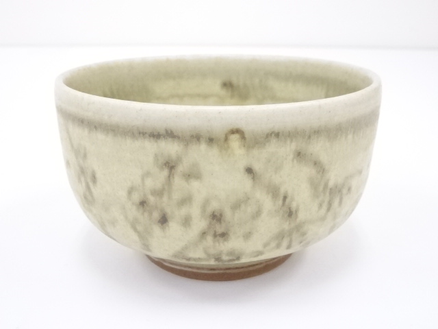 作家物　鉄絵茶碗