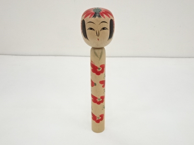 郷土玩具　田中恵治造　こけし（20.6cm）