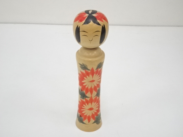 郷土玩具　遊佐福寿造　こけし（20.3cm）