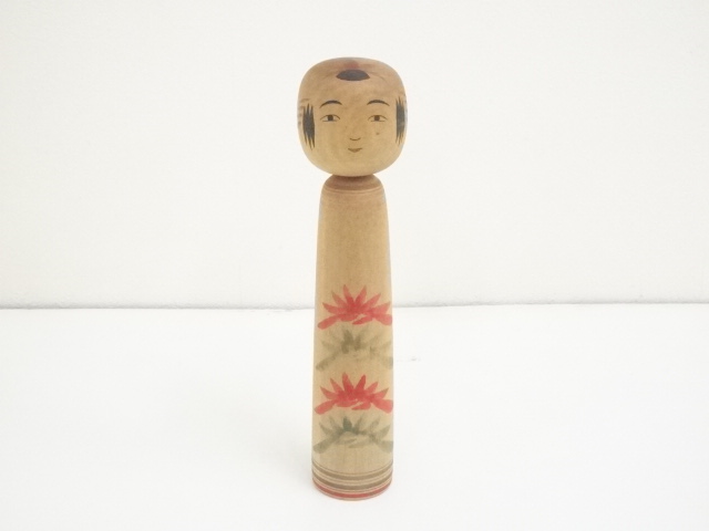 TRADITIONAL JAPANESE CRAFT / KOKESHI DOLL (24.7 cm)/ ARTISAN WORK