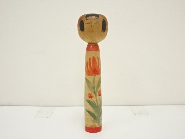 郷土玩具　渡邊忠蔵造　こけし（30.3cm）