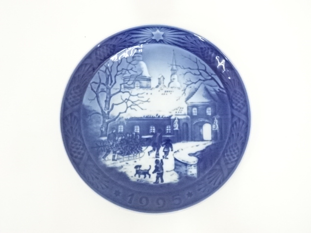Royal Copenhagen　ロイヤルコペンハーゲン　イヤープレート（1995年）（箱付）