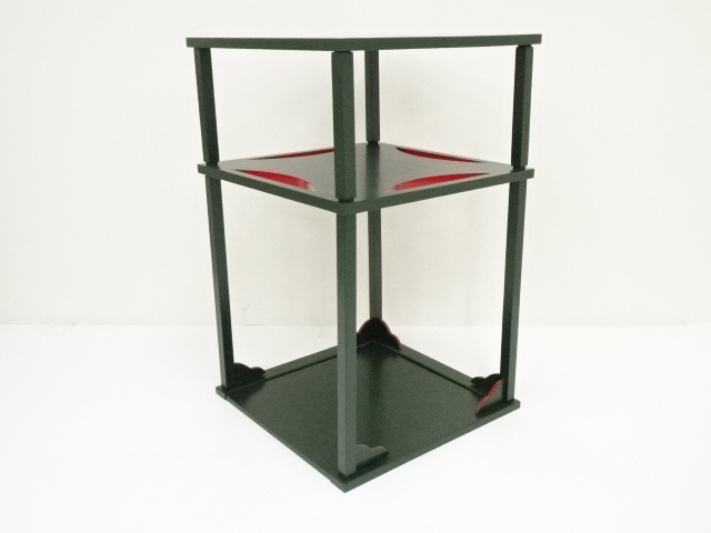 田辺紀斉造　糸巻棚（箱付）